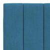 vidaXL Bedframe zonder matras "Hanko" fluweel blauw 180x200 cm