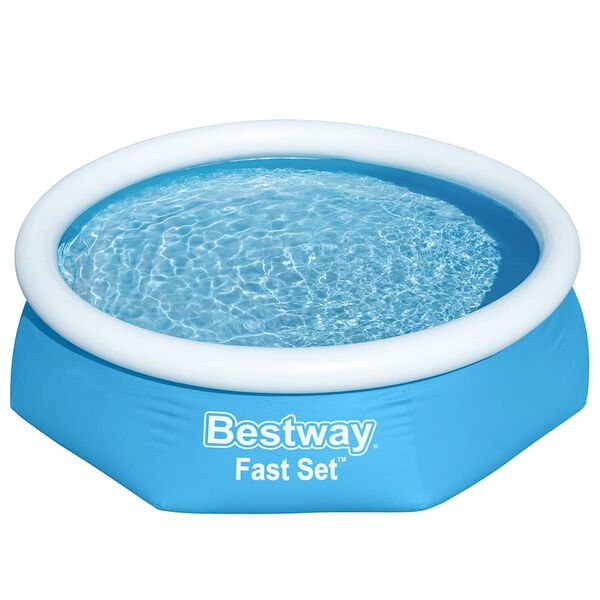 Bestway Fast Set Zwembad opblaasbaar rond 244x61 cm