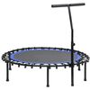 vidaXL Fitnesstrampoline met handgreep en veiligheidsmat 122 cm
