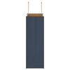 vidaXL Papieren zakken 250 st met hengsels 21x11x31 cm blauw