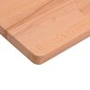 vidaXL Bureaublad 110x60x2,5 cm massief beukenhout