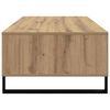 vidaXL Salontafel Artisan Eiken 104 x 60 x 35 cm Bewerkt hout