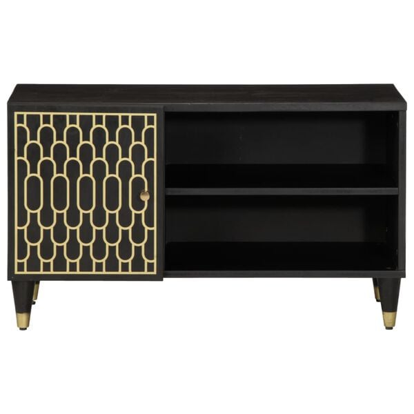 vidaXL Tv-meubel 80x31,5x46 cm massief mangohout