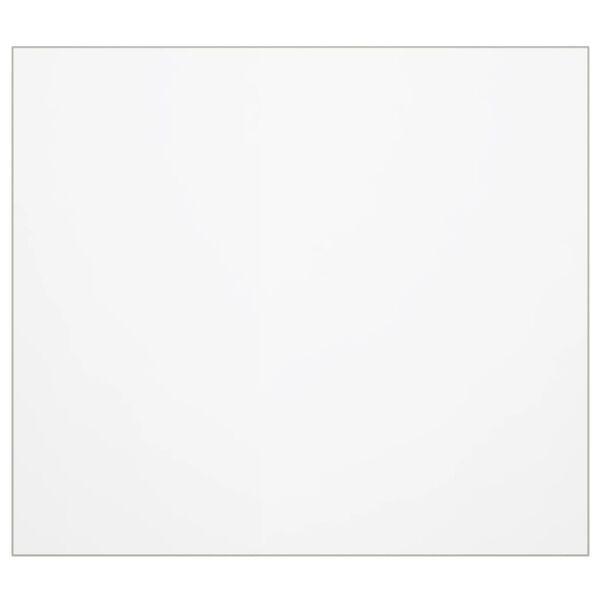 vidaXL Tafelbeschermer 100x90 cm 1,6 mm PVC transparant