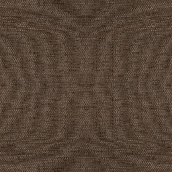 vidaXL Kruk met houten poten stof bruin