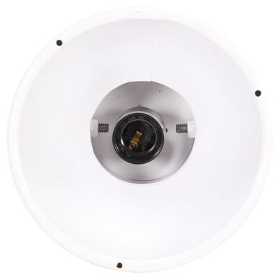 vidaXL Plafondlamp industrieel E27 mangohout wit