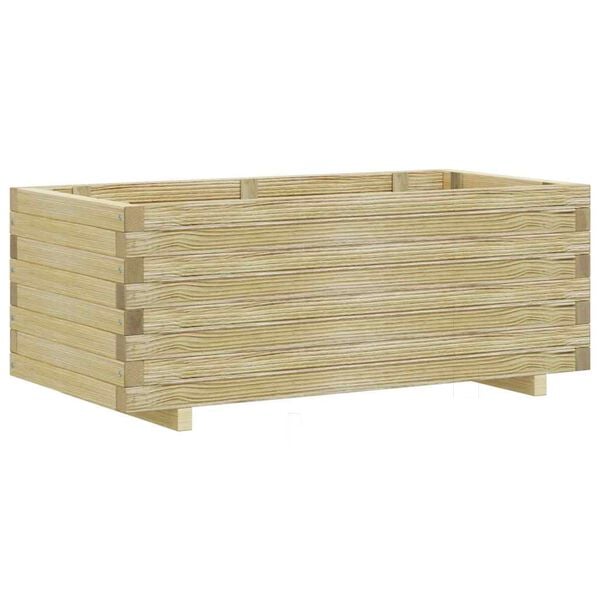 vidaXL Plantenbak verhoogd rechthoekig 100x50x40 cm hout