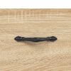 vidaXL Schoenenkast 60x35x105 cm bewerkt hout sonoma eikenkleurig