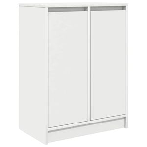 vidaXL Dressoir 57x34x76 cm bewerkt hout wit