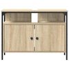 vidaXL Badkamertenk te kast Bruin 80 x 30 x 60 cm Bewerkt hout