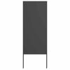 vidaXL Tuin Privacy Screen Zwart 50 x 140 cm Koudgewalst staal