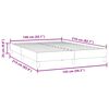 vidaXL Boxspring zonder matras fluweel donkergroen 140x210 cm