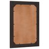 vidaXL Spiegel Wandgemonteerd Multikleur 70 x 50 x 3 cm Glas