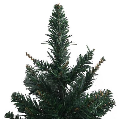 vidaXL Kunstkerstboom met standaard 60 cm PVC groen