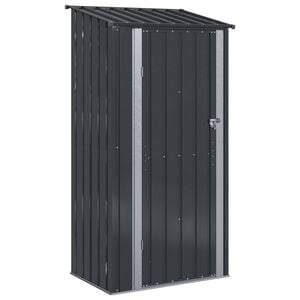 vidaXL Tuinhuisjes Antraciet 103 x 74 x 200 cm Metaal