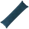 vidaXL Kussen met kussen HOUTEN Blauw 40 x 145 cm fluweel