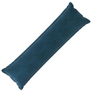 vidaXL Kussen met kussen HOUTEN Blauw 40 x 145 cm fluweel