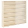 vidaXL Muurdisplaykast met plank Beige 60 x 8,5 x 54 cm Multiplex