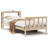 vidaXL Bedframe zonder matras massief grenenhout 90x190 cm
