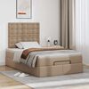 vidaXL Ottoman bed met matras en LED's 120x190 cm kunstleer