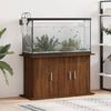 vidaXL Aquariumstandaard 101x41x58 cm bewerkt hout bruin eikenkleur