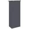 vidaXL Pakket inwerp box met slot Antraciet 44,5 x 29 x 110,5 cm Staal