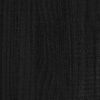 vidaXL Plantenbakken 2 st 40x40x70 cm massief grenenhout zwart