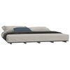 vidaXL Bedframe massief grenenhout grijs 200x200 cm