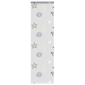 vidaXL Doucherolgordijn met cassette 60x240 cm stofbreedte 56 cm