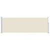 vidaXL Tuinscherm uittrekbaar 100x300 cm cr&egrave;me