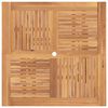 vidaXL Tuintafel inklapbaar 110x110x75 cm massief teakhout