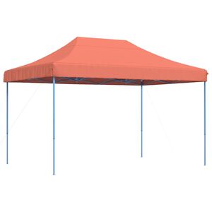 vidaXL Partytent inklapbaar pop-up 410x279x315 cm terracotta