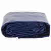 vidaXL Dekzeil 650 g/m&sup2; 1,5x2 m blauw