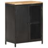 vidaXL Dressoir 60x35x78 cm massief ruw mangohout
