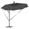 vidaXL Cantilever Banana Parasol Antraciet 294 x 294 x 248 cm