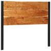 vidaXL Hoofdeinde 120 cm massief hout acacia en ijzer