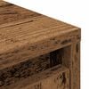 vidaXL Hoge kast 29,5x34x119,5 cm bewerkt hout oud hout