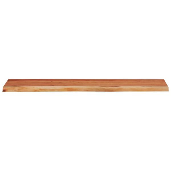 vidaXL Wandschap rechthoekig natuurlijke rand 40x20x2,5 cm acaciahout