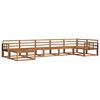 vidaXL Buiten bankenset 7 pcs Naturel Massief Acaciahout