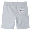 Kindershorts met trekkoord 92 grijs