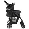 Animal Boulevard Huisdierenbuggy Travel XS 86x46x95 cm zwart