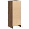 vidaXL Dressoir 37,5x35x99 cm spaanplaat bruin eikenkleurig