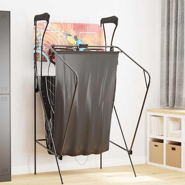 vidaXL Basketbal arcade met 4 ballen voor 2 spelers