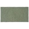 vidaXL Vloerkleden Olijfgroen 80 x 150 cm Jute