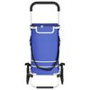 vidaXL Winkel trolley Blauw 47 x 39 x 100,5 cm Oxford stof