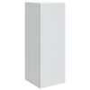 vidaXL Wandkast Wit 33 x 34,5 x 90 cm Bewerkt hout
