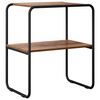 vidaXL Wandtafel Oud hout 80 x 42,5 x 70 cm Bewerkt hout
