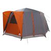 vidaXL Huisje Tent met dak Grijs en Oranje 425 x 396 x 222 cm