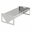 vidaXL Voederbak voor vee zilver 108 x 50 x 28 cm 10 kg