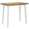vidaXL Vierkante Eettafel 90 x 55 x 75 cm Massief Acaciahout